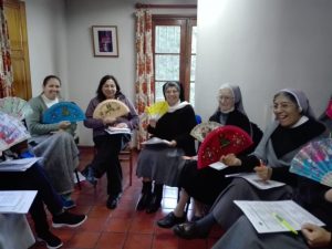group discussion at the Argentine provincial congregation