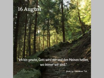 16. August