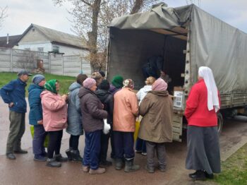 Humanitarian aid in Černihiv – Ukraine
