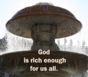 Dios es bastante rico para todas nosotras