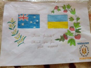 Von der Ukraine nach Australien!