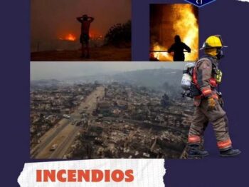 Devastating forest fires in Chile: solidarity from the Mary Ward family